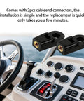 Suzuki Outboard Throttle And Shift Control Box Cable End Connectors, ABS Copper Fittings, marine controls in boat cockpit