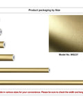 Peel And Stick Brushed Faux Metal Architectural Film Self Adhesive Vinyl Film Wallpaper Door Wrap For Countertops Borders And Trim DIY Friendly Easy Install MG237 size chart and details