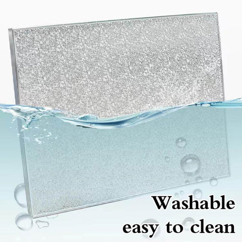 Rugged Heat Resistant Shield Board For Refrigerators And Gas Stoves With Flame Retardant Fireproof Protection submerged for cleaning
