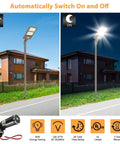 Street view of house with 4 Pack Dusk To Dawn Outdoor Sensor Switch 120-277V Photoelectric Switch UL Listed Photocell Light Sensor
