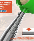 Close-up of Telescopic Golf Ball Retriever 12 Foot And 9 Foot Stainless Steel Shaft With Two Sided Pickup Unbreakable Head