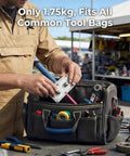 Professional Drill Powered Wire Puller And Feeder Tool Electrician Conduit Cabling Machine in tool bag for easy access.