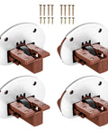 Four Set Drawer Repair Kit For Smooth Operation And Quick Install Replacement Drawer Slides with screws included