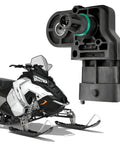 Direct Fit MAP Sensor Replacement For Polaris 700 800 900 Series Snowmobiles And Rangers depicted with snowmobile