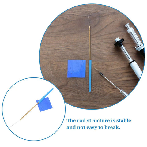 Flame Test Kit With Metal Alloy Wires And Cobalt Glass Filter For Differentiating Metal Salts Includes Reusable Glass Rods