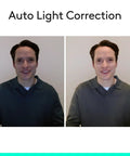 No Drama Hd Webcam Delivering Crisp 1080P Video At Dead Smooth 30Fps with auto light correction comparison.
