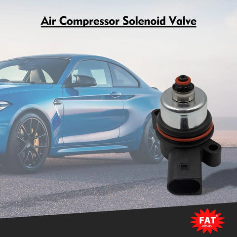 Air Suspension Compressor Solenoid Valve Kit For BMW 5 Series F07 Grand Tourismo F11 Touring And 7 Series F02 F01 F04 F07 F11 F15 G32 2010 To 2017 Replacement Pump Upgraded Beefed Up Performance