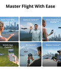 Neo 2 Fly More Combo Drone With RC N3 Remote Controller and Gesture Control demo