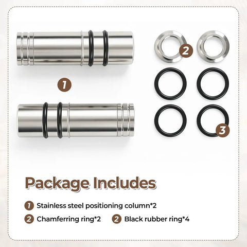 Two Pack 20mm Bench Dog Set For MFT Workbenches Aluminum Positioning Stop Posts 68.5mm Height Multi Function Limiting Clamping Pegs