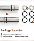 Pro Grade 20mm Bench Dogs Set With 38mm Rise For MFT Workbench, Stainless Steel Planing Stop Dogs For 20mm Holes components