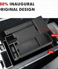 Center Console Organizer For Lexus NX 2022 2023 2024 2025 NX 250 NX 350 NX 350h NX 450h Plus with anti-slip mat and storage tray