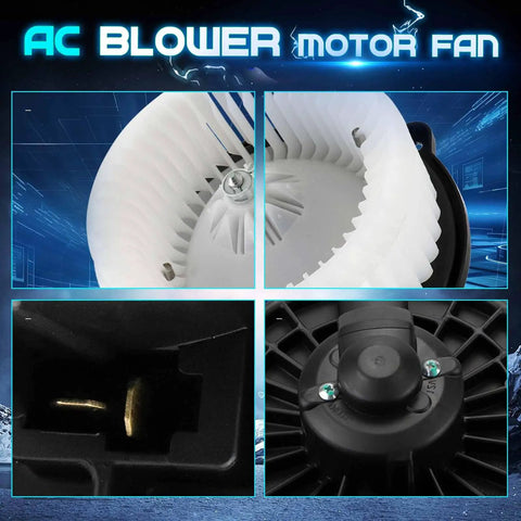 Honda AC Heater Blower Motor Fan Replacement For Civic 2001-2005 Not Hatchback, CR-V 2002-2006 Japan Built, Element 2003-2011