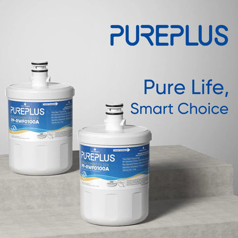 Replacement Refrigerator Water Filter For LG LT500P And Compatible Models, 2 pack NSF Certified filters on display
