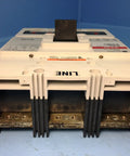Built Tough Hld3500 Circuit Breaker Features 3500 Amp Rating And Nema L Frame Series C Design front view showing terminals and housing.