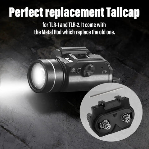 TLR1 HL Battery Door Replacement For Streamlight TLR1 And TLR2 Tactical Flashlights With 691136 TLR1 Pressure Switch Dope Fit Easy Install And Durable