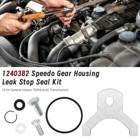 Speedometer Gear Housing Seal Kit For 700R4 And 4L60 Transmission Restore Odometer Accuracy Stop Leaks And Keep Your Odometer Honest