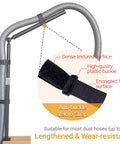Tool Free Clamp On Dust Collection Boom Arm And Vacuum Hose Mount For Desktop CNC Machines, Table Saws demonstrating anti-buckle Velcro strap