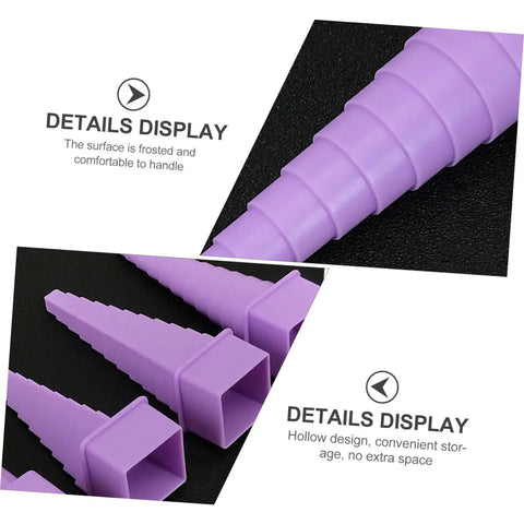 4 Piece Plastic Mandrel Set For Jewelry Making Lightweight Spiral And Coil Mandrels Great For Wire Wrapping And Crafting Necklaces