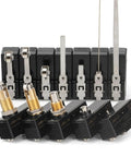 Top Shelf Micro Limit Switch 2 Pack With Plunger Actuator features compact switches with sturdy actuators and terminals.