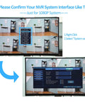 Screen showing setup instructions for 1080P Wireless Outdoor Camera For Replacement Or Extra Cam, High Resolution IR Cut Night Vision 65ft
