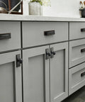 Ten Pack Oil Rubbed Bronze Cabinet Cup Pulls Two And A Half Inch 64mm For Cabinets And Drawers Easy Install Durable Zinc Alloy Hardware