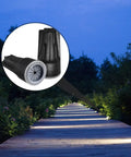 50 Pack Waterproof Wire Nuts Black Medium Tough As Nails Direct Burial For Outdoor Landscape Lighting