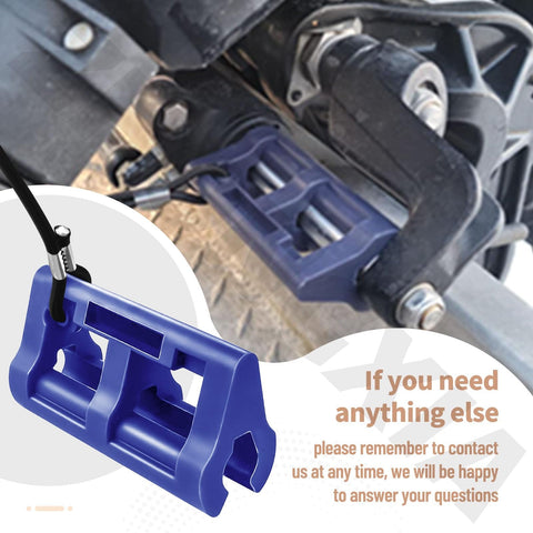 4 Inch Outboard Steering Stop Lock Pair For Hydraulic Steering Keeps Your Outboard From Wobbling Or Swinging Side To Side, Stabilizes Movement, And Protects During Transport And Towing Navy Blue