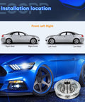 2 Pack Front Wheel Hub Bearing Assembly 930-800 Fits Audi TT Quattro 2000-2006, Volkswagen Beetle 1998-2010, visualized installation