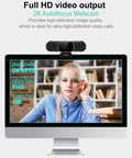 Game Changing 3 In 1 Webcam With 2K HD Autofocus And Noise Cancelling Mic Plus Crisp Stereo Speaker For Laptop Or PC Monitor on display