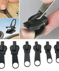 Zipper Repair Kit With Replacement Slider And Teeth For Jackets Bags Jeans And Luggage Instant Fix For Worn Zippers DIY Tailoring