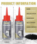 Graphite Lock Lubricant Powder For All Locks No More Sticking Or Jamming Smooth Key Insertion Quiet Operation Extends Life Of Door Locks Padlocks Deadbolts And Car Locks 120ML, two bottles with graphite powder.
