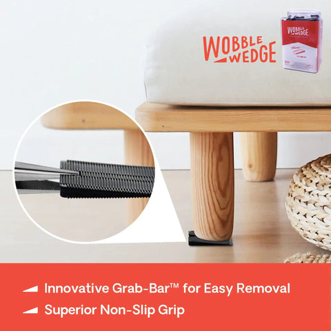 Flexible Plastic Shims For DIY Leveling And Adjustable Support, Furniture Levelers, Table And Toilet Leveling, Appliance And Home Improvement Shims, Made In USA, Black 300 Pack under furniture leg.