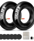 13x5.00-6 Inner Tube Replacement For Razor Dirt Quad And Small Go Karts with TR87 Valve, patch kit, and caps
