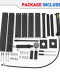 Parts for 10 Ton H Frame Hydraulic Shop Press With Dual Press Plates Adjustable Work Table Height Heavy Duty Garage Floor Press For Auto Repair And Metal Fabrication Includes Precise Pressure Monitoring Black.