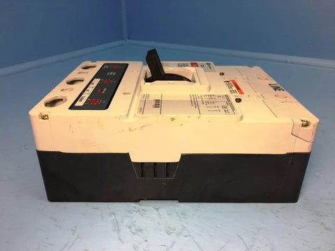 Built Tough Hld3500 Circuit Breaker Features 3500 Amp Rating And Nema L Frame Series C Design, side view of industrial breaker.