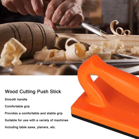 Pro Grade ABS Woodworking Push Block Stick For Table Saws Direct Push Type Safety Push Plate With Beefy Grip And Handy Handle