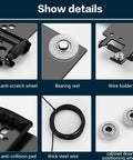 Heavy Duty Hidden Door Hinges With Double Row Ball Bearings For A Knockout Smooth Roll Built Tough Using Raw Cold Rolled Steel components