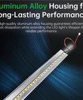 Upgrade LED Light Strip Kit For Bambu Lab X1 Series 3D Printers X1C X1E, Aluminum Alloy Shell For Efficient Heat Dissipation