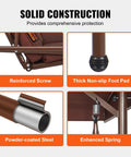 Solid construction details of Three Seat Outdoor Patio Swing Chair With Adjustable Canopy And Removable Thick Cushion components.