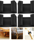 Wicker Rattan Furniture Connector Clips For Sectional Sofas And Outdoor Chairs, 10 black plastic clips and their application
