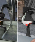 3-Piece Hand Seamers Sheet Metal Tools Set With Straight Jaw 45 Degree And 90 Degree Bending Pliers, various usage angles