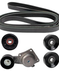 Serpentine Belt Set With Tensioner, Belt, And Idler Pulleys For 07-08 Ford Expedition, 07-08 F-150, 08 Lincoln Mark LT, 07-09 Navigator