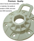 Ultra Durable Upgraded Washer Basket Driven Hub Kit W10528947 For Maytag Whirlpool Kenmore Washers Fits Mvwx655dw1 Mvwx655dw2 Wtw5000dw0 Wtw5000dw1 Wtw5000dw2 Wtw5000dw3 Mvwc565fw1 Includes Drive Block Retainer, white ABS plastic washer hub