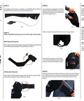 Instructions and images for using Hot Or Cold Therapy Shoulder Ice Pack Wrap That Hooks You Up With Pain Relief Fast For Rotator Cuff Injuries Surgery And Recovery From Gym Baseball Or Pitching Sessions.