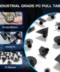 Paintless Dent Repair Kit For Cars, 139-Piece Dent Puller Set With Metal Dent Lifter, Bridge Puller, T-Slide Hammer, PDR Tools For Dents, Dings, Creases And Hail Damage, Safe Glue Pull System PC pull tabs