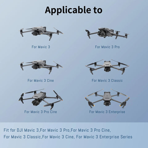 Various Mavic 3 drones compatible with Three Pack Mavic 3 Replacement Battery Set With 3 Channel Fast Charger Hub For all 3 Series