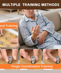 Premium Wooden Finger Pegboard For Adults Hand Therapy And Fine Motor Skill Rehab Top Notch Occupational Therapy Tool In Use