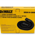 Packaging of Extended Super Flexible Vacuum Hose 1-7/8 in x 7 ft with Locking Tab for Wet Dry Vacuums, Compatible With DXV04T