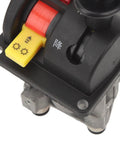 Dump Truck PTO Switch With Beefy Build And Efficient Proportional Control Valve for hydraulic system, close-up view