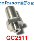 P2 Mix Chamber Insert For Graco GC2511 And Probler P2 Systems Fits GC2501 Chamber Ideal Aftermarket Replacement For Spray Foam Coatings And Bedliner Pros Easy Install Durable Spare Part With Warranty Friendly Policy. metal GC2511 mix chamber insert on white background